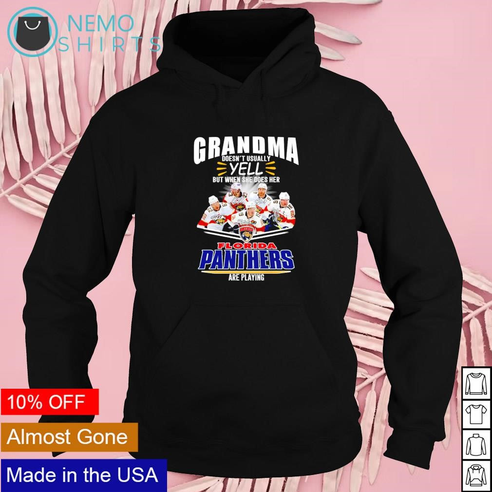 Grandma doesn't usually yell but when she does her - Adult & Kids T-Shirts, Sweatshirts & Hoodies apparel design preview 2