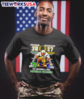 Oregon Ducks 38 17 Michigan Wolverines mascot - Adult & Kids T-Shirts, Sweatshirts & Hoodies apparel design preview 1