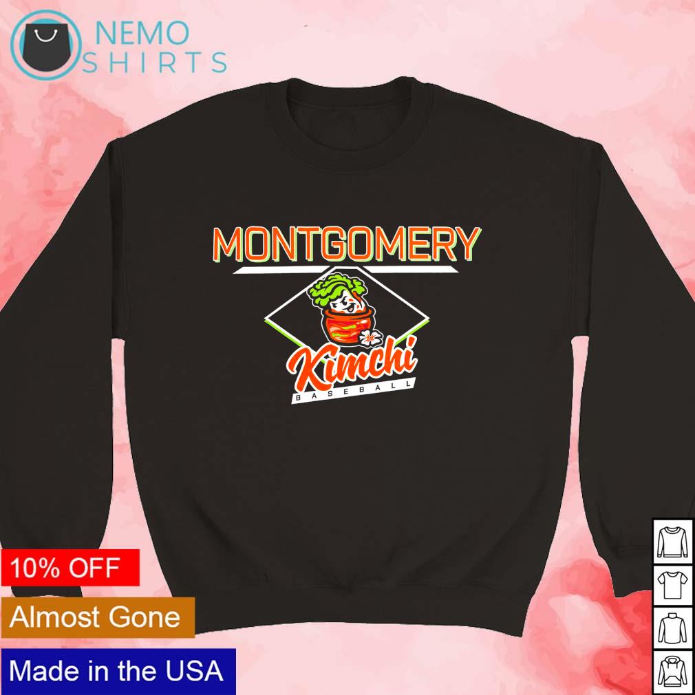 Montgomery Biscuits transform Kimchi baseball logo - Adult & Kids T-Shirts, Sweatshirts & Hoodies apparel design preview 3
