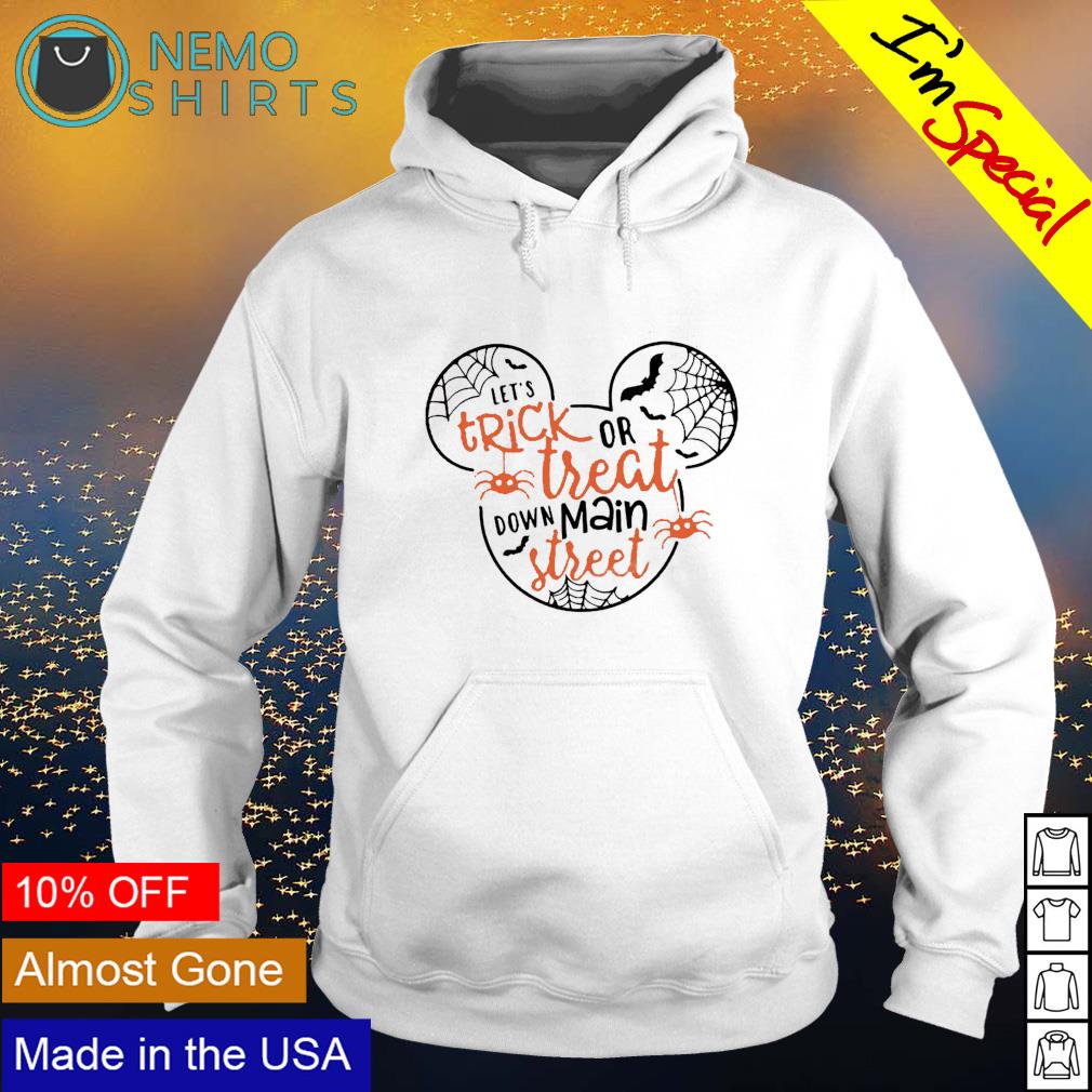 Let's trick or treat down main street - Adult & Kids T-Shirts, Sweatshirts & Hoodies apparel design preview 2
