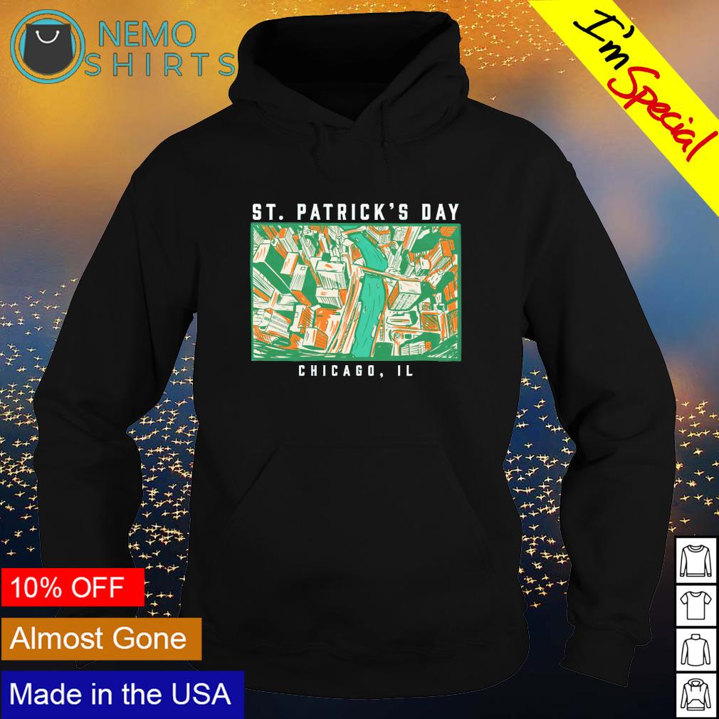 St Patrick's day Chicago river - Adult & Kids T-Shirts, Sweatshirts & Hoodies apparel design preview 2