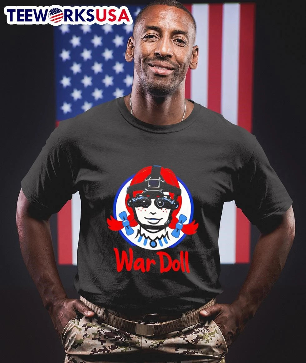 War Doll Wendy Night Vision Goggles Wendy's - Adult & Kids T-Shirts, Sweatshirts & Hoodies apparel design preview 1