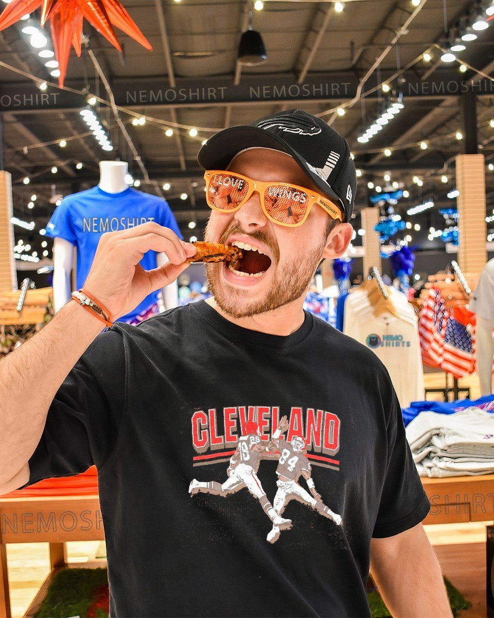 Webster Slaughter and Reggie Langhorne Cleveland - Adult & Kids T-Shirts, Sweatshirts & Hoodies apparel design preview 1