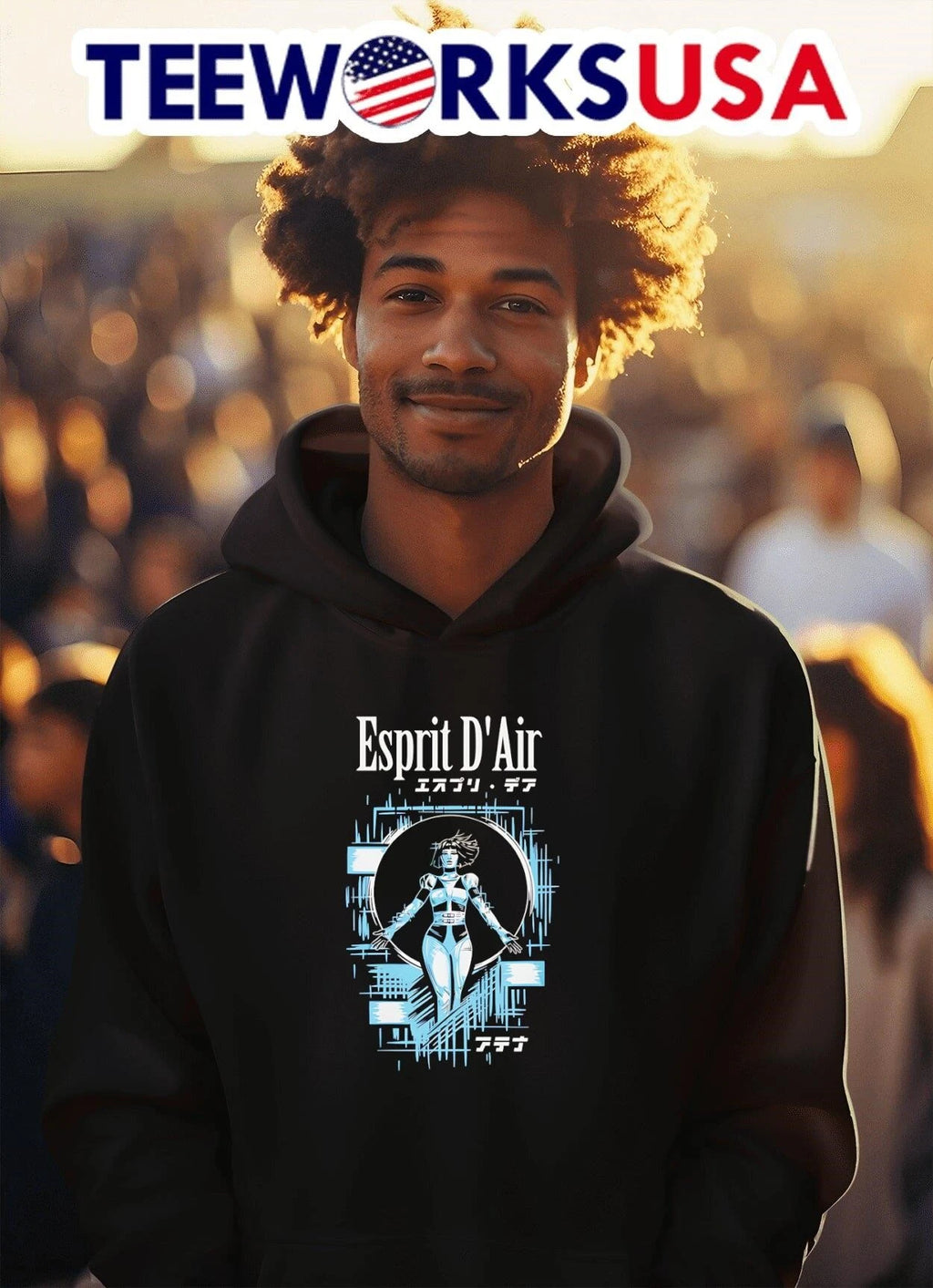 Esprit D'Air Athena - Adult & Kids T-Shirts, Sweatshirts & Hoodies apparel design preview 2