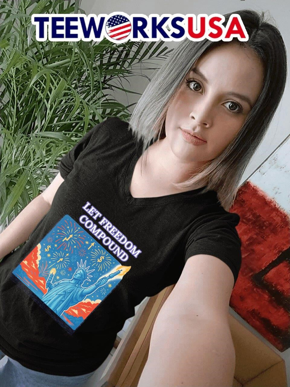 Let Freedom Compound - Adult & Kids T-Shirts, Sweatshirts & Hoodies apparel design preview 7