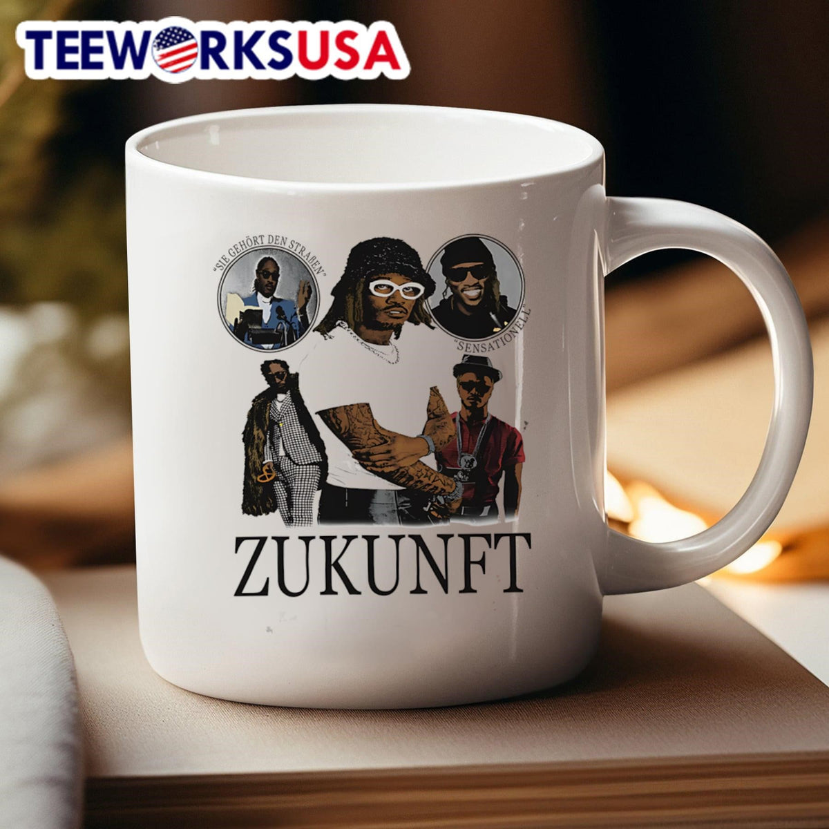 Zukunft graphic - Adult & Kids T-Shirts, Sweatshirts & Hoodies apparel design preview 4
