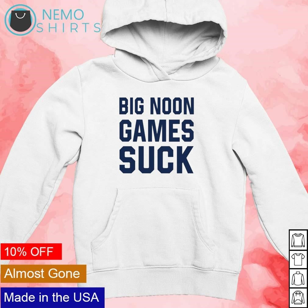 Big noon games suck Penn State - Adult & Kids T-Shirts, Sweatshirts & Hoodies apparel design preview 2