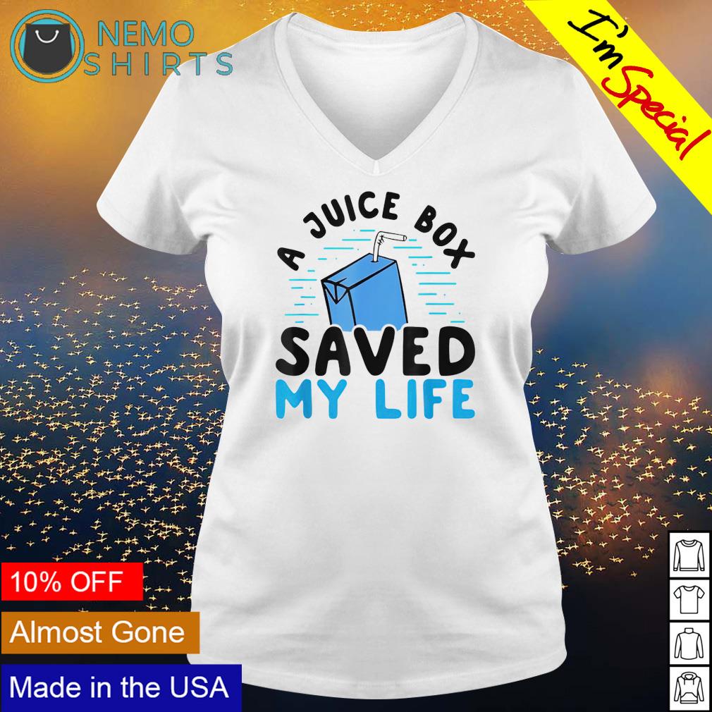 A juice box saved my life - Adult & Kids T-Shirts, Sweatshirts & Hoodies apparel design preview 5