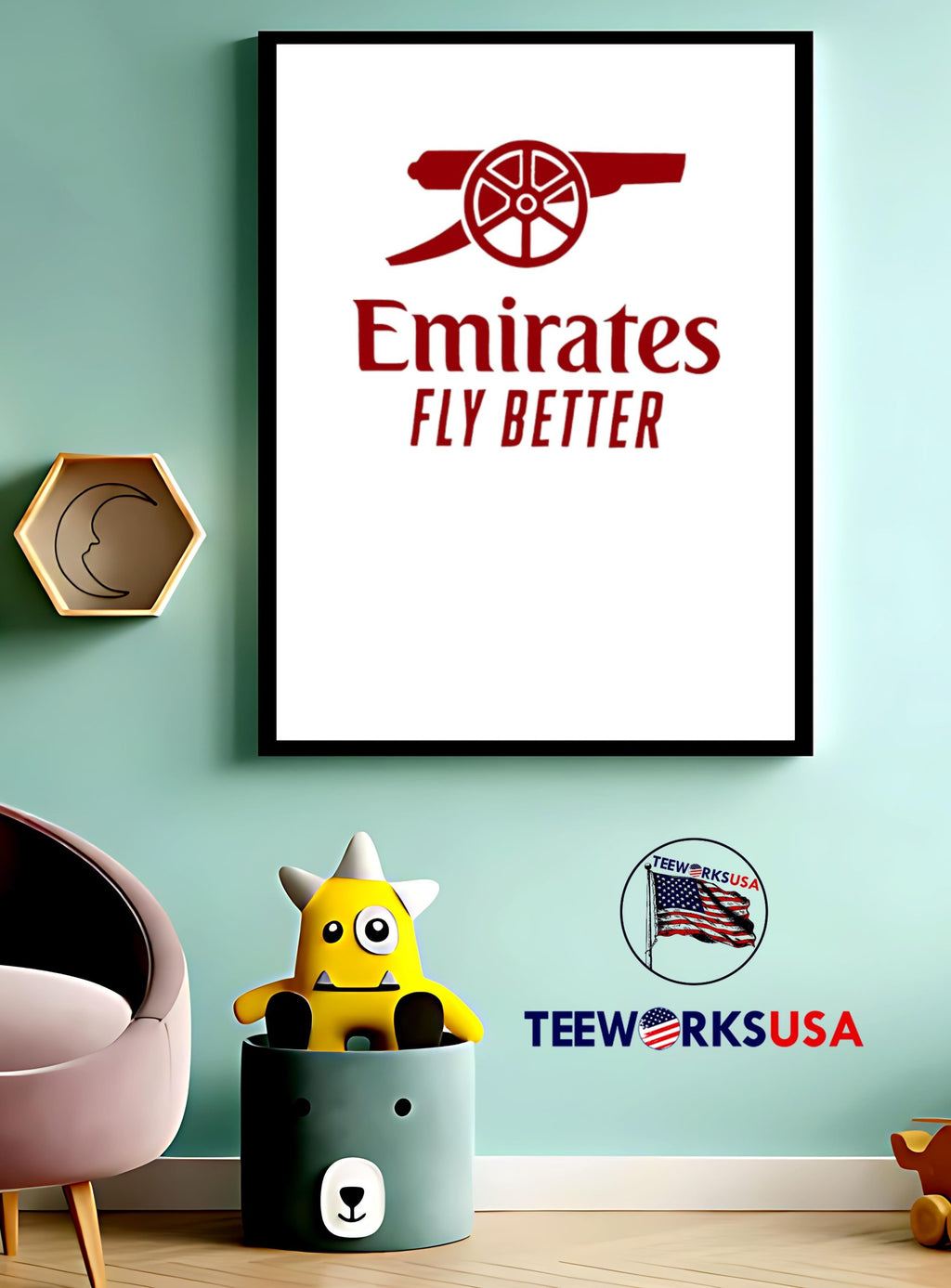 Renee Slegers Emirates Fly Better - Adult & Kids T-Shirts, Sweatshirts & Hoodies apparel design preview 3