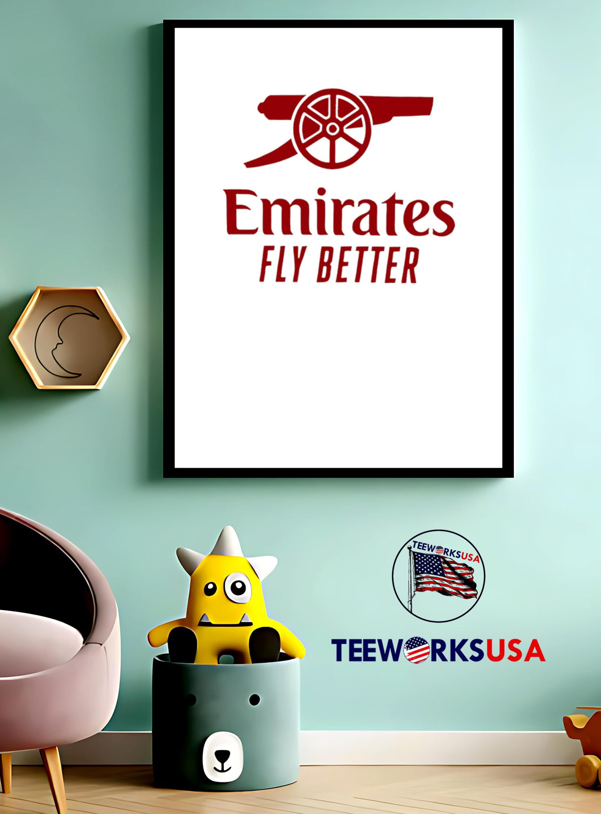 Renee Slegers Emirates Fly Better - Adult & Kids T-Shirts, Sweatshirts & Hoodies apparel design preview 3