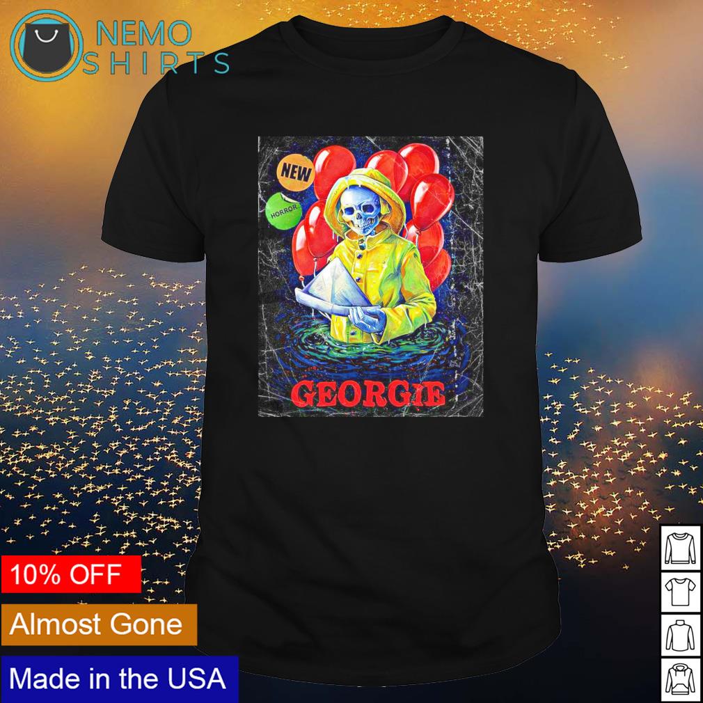 Skeleton Pennywise new horror Georgie - Adult & Kids T-Shirts, Sweatshirts & Hoodies apparel design preview 1