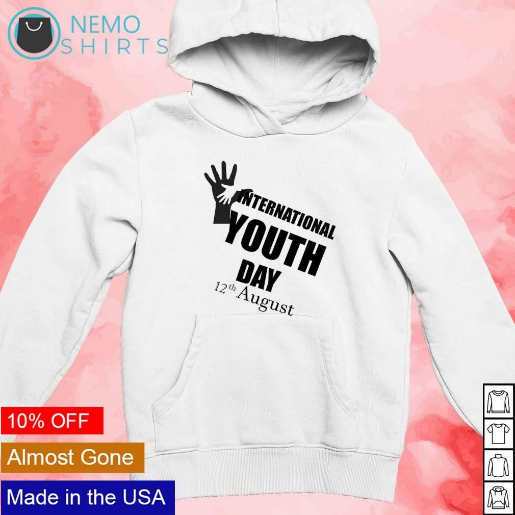 International youth day 12th August - Adult & Kids T-Shirts, Sweatshirts & Hoodies apparel design preview 2