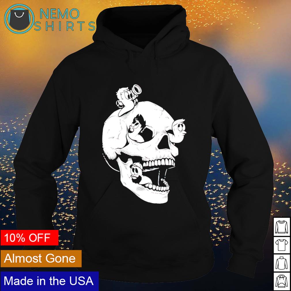 Tomar skull worms - Adult & Kids T-Shirts, Sweatshirts & Hoodies apparel design preview 2