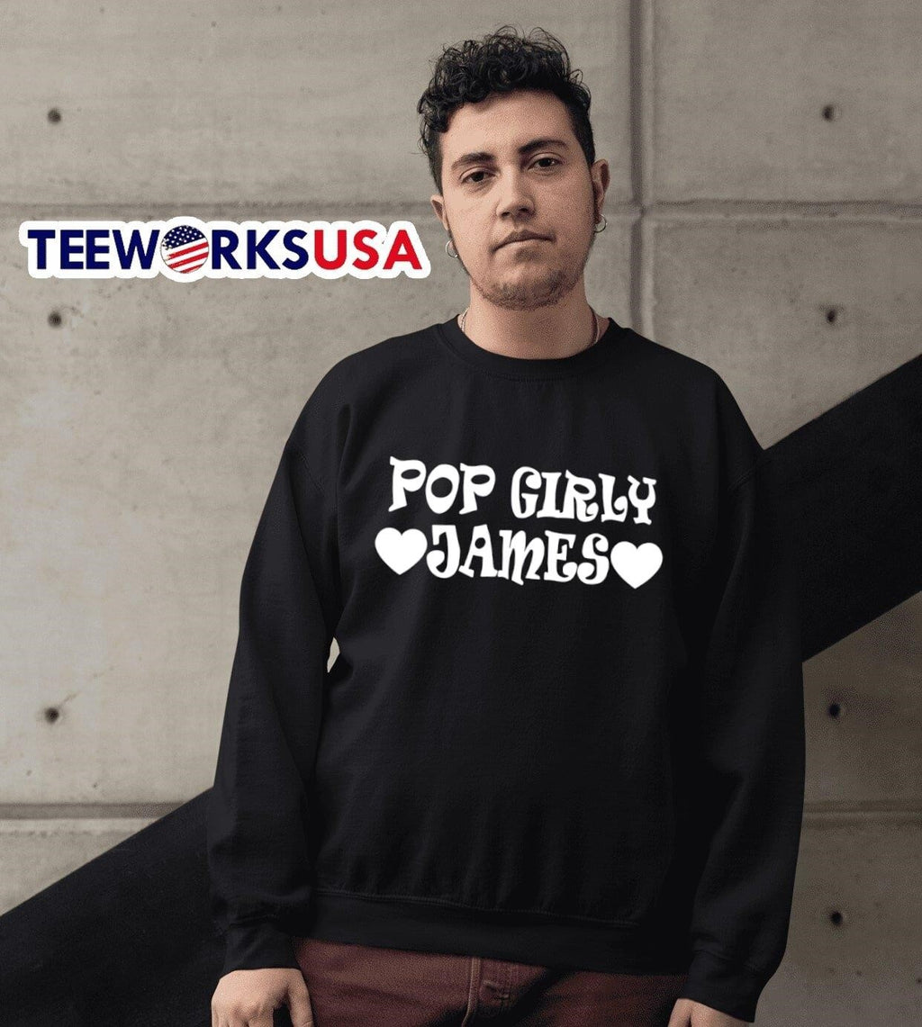 Pop Girly James heart - Adult & Kids T-Shirts, Sweatshirts & Hoodies apparel design preview 6