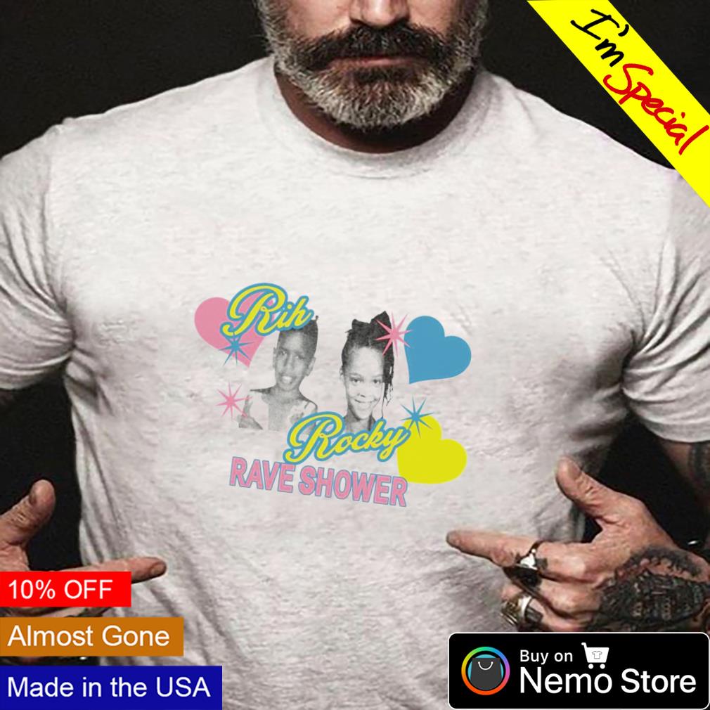 Rihanna Rocky rave shower - Adult & Kids T-Shirts, Sweatshirts & Hoodies apparel design preview 4