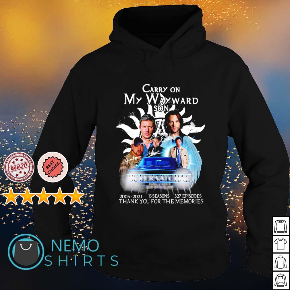 Carry On My Wayward Son Supernatural 2005 2021 - Adult & Kids T-Shirts, Sweatshirts & Hoodies product image 2