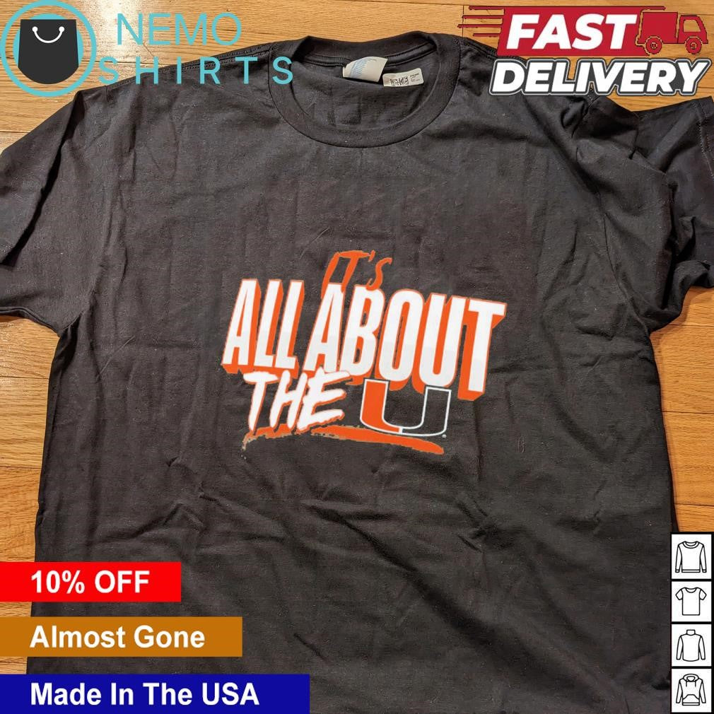 It's all about the Miami Hurricanes home field win - Adult & Kids T-Shirts, Sweatshirts & Hoodies apparel design preview 4