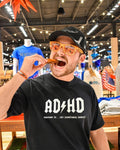 ADHD highway to hey something shiny - Adult & Kids T-Shirts, Sweatshirts & Hoodies apparel design preview 1
