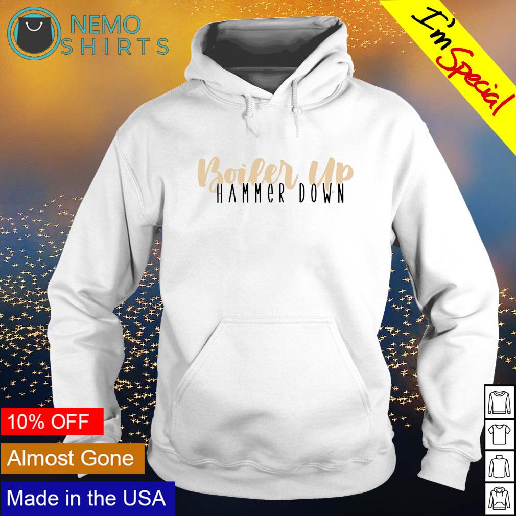 Purdue Boilermakers boiler up hammer down - Adult & Kids T-Shirts, Sweatshirts & Hoodies apparel design preview 2
