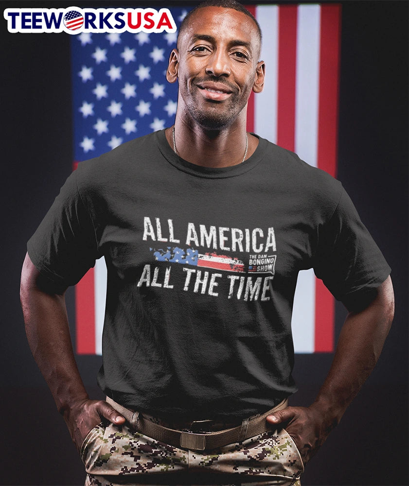 All America The Time - Adult & Kids T-Shirts, Sweatshirts & Hoodies apparel design preview 1