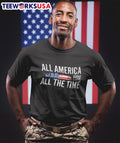 All America The Time - Adult & Kids T-Shirts, Sweatshirts & Hoodies apparel design preview 1