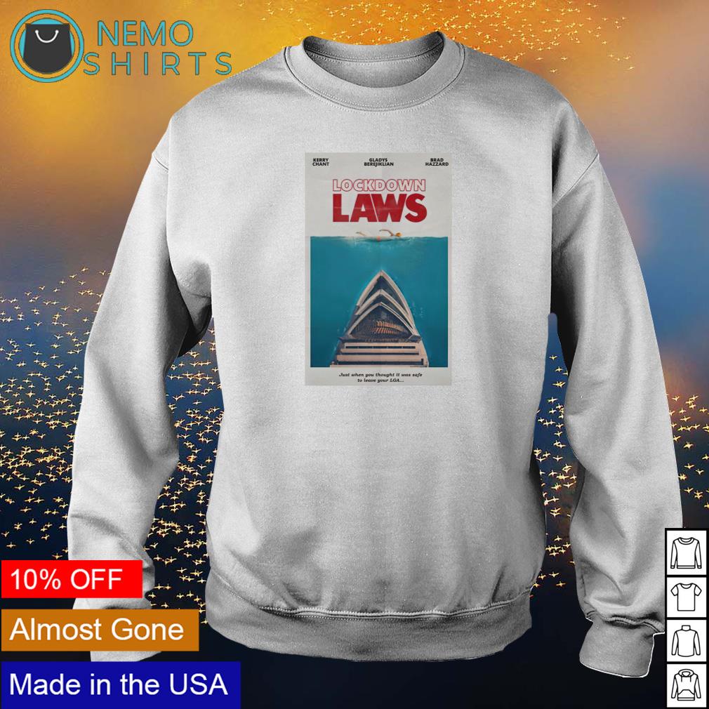Jaws lockdown laws - Adult & Kids T-Shirts, Sweatshirts & Hoodies apparel design preview 4
