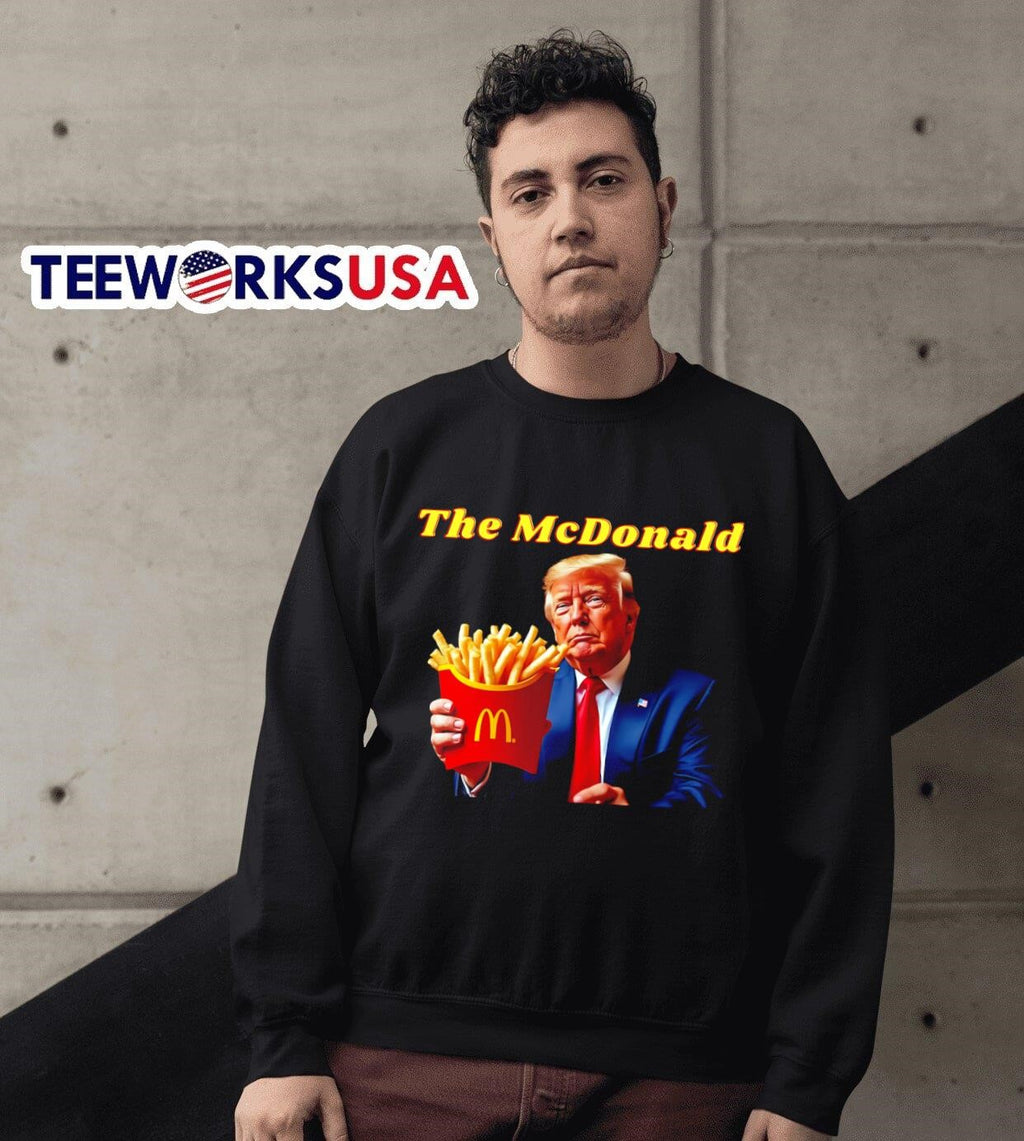 The McDonald Trump - Adult & Kids T-Shirts, Sweatshirts & Hoodies apparel design preview 3