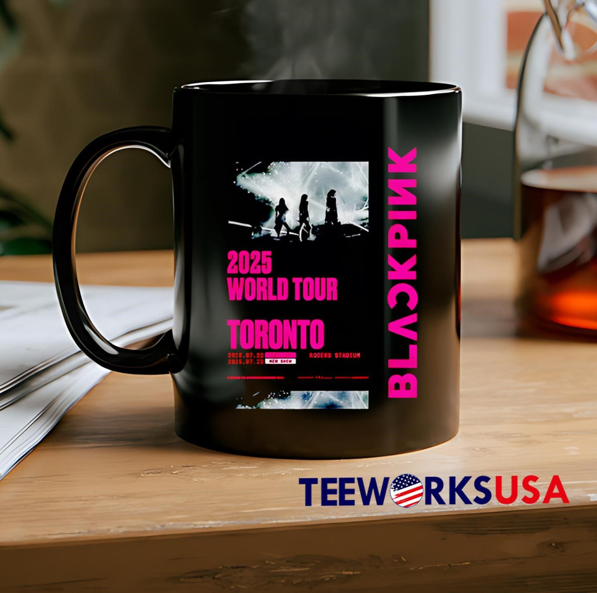 Blackpink 2025 World Tour Toronto Blue Jays - Adult & Kids T-Shirts, Sweatshirts & Hoodies apparel design preview 2