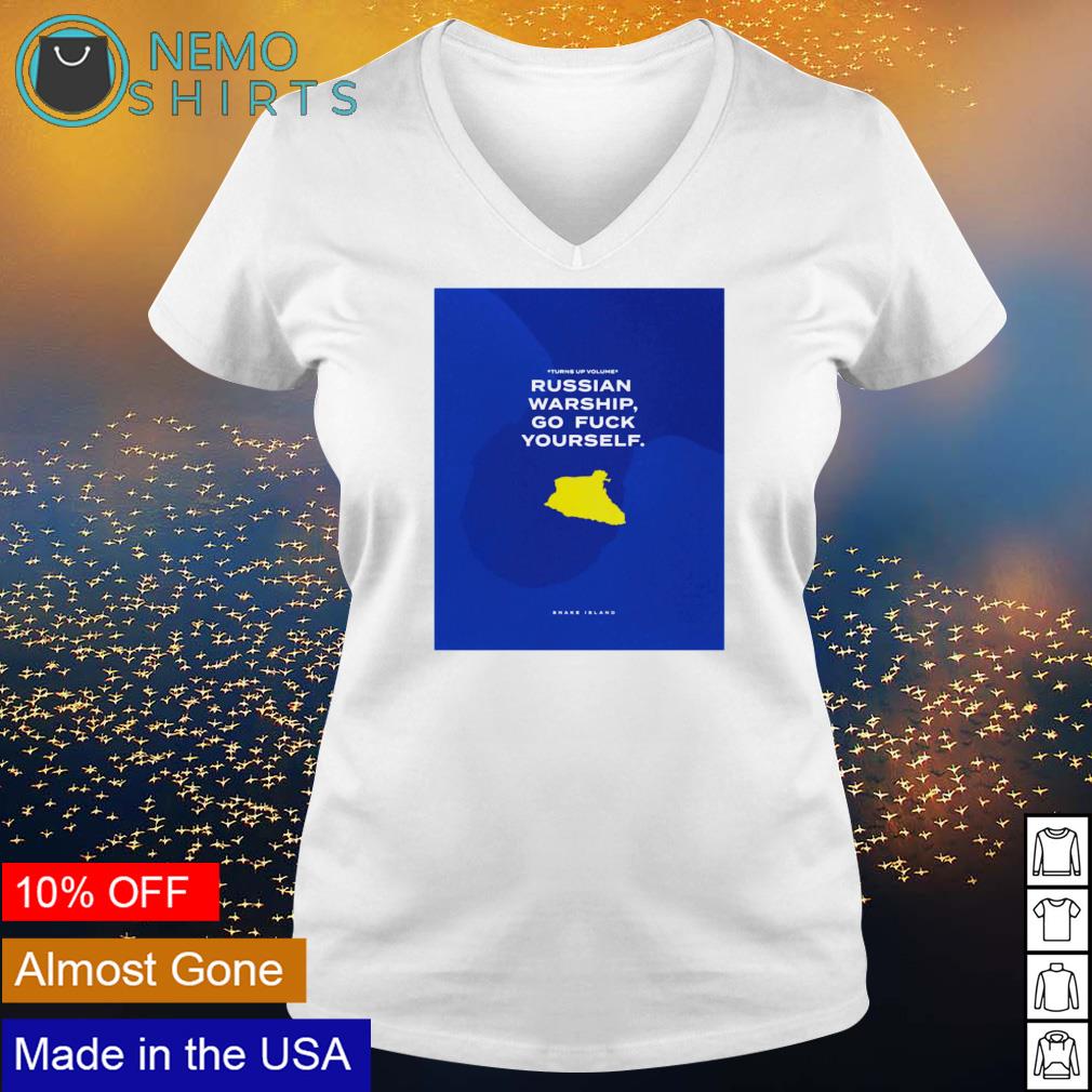 Turns up volume Russian warship go fuck yourself - Adult & Kids T-Shirts, Sweatshirts & Hoodies apparel design preview 5