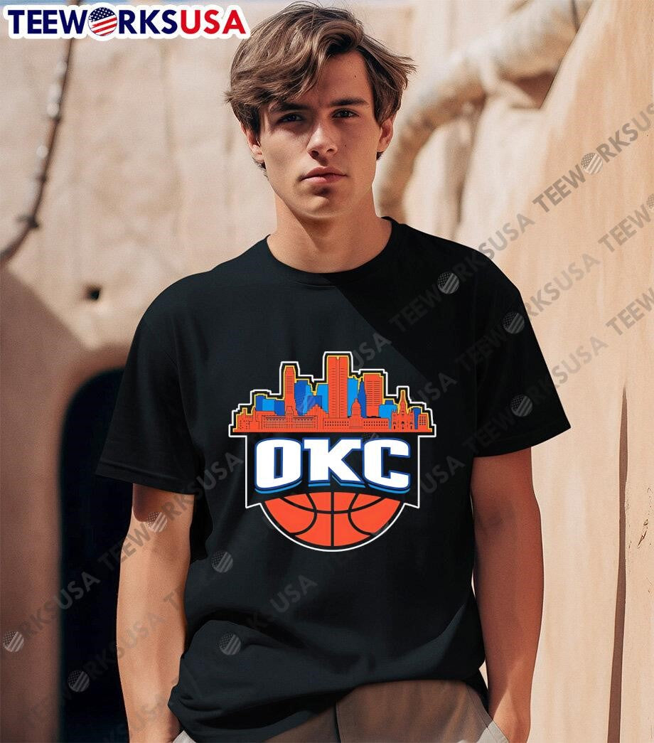 Oklahoma City Thunder Basketball Inspired style 2025 - Adult & Kids T-Shirts, Sweatshirts & Hoodies apparel design preview 1