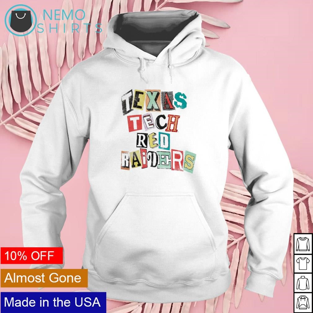 Texas Tech Red Raiders ransom note - Adult & Kids T-Shirts, Sweatshirts & Hoodies apparel design preview 2