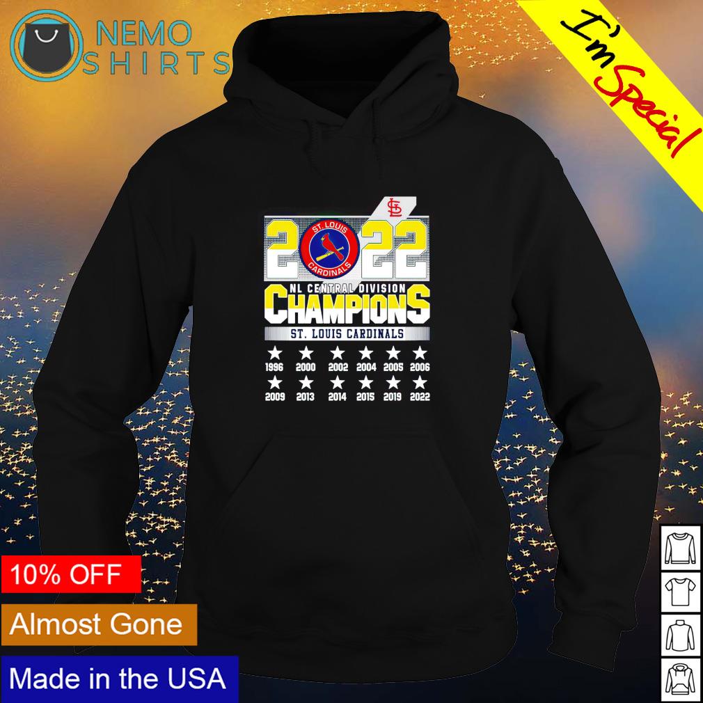 St. Louis Cardinals NL Central division champions - Adult & Kids T-Shirts, Sweatshirts & Hoodies apparel design preview 2