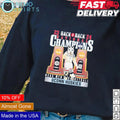 Uconn Huskies 23 24 back 2 national champions mascot - Adult & Kids T-Shirts, Sweatshirts & Hoodies apparel design preview 1