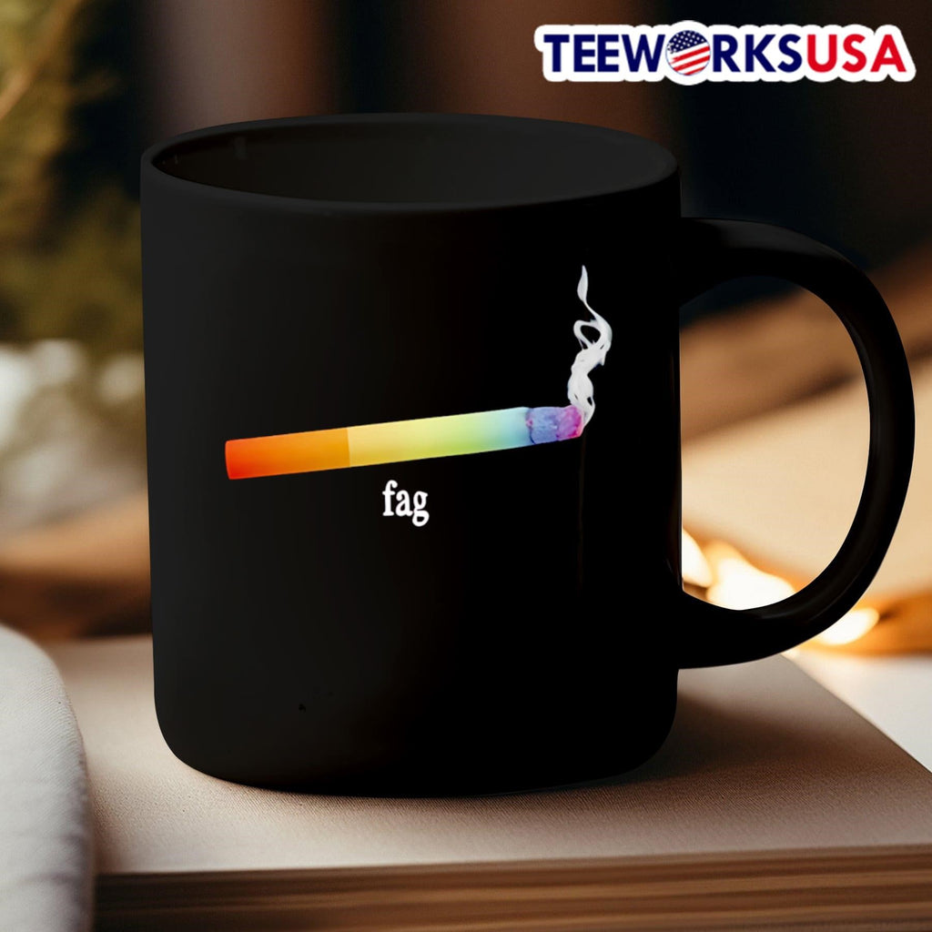 Fag Cigarette LGBT Pride - Adult & Kids T-Shirts, Sweatshirts & Hoodies apparel design preview 3