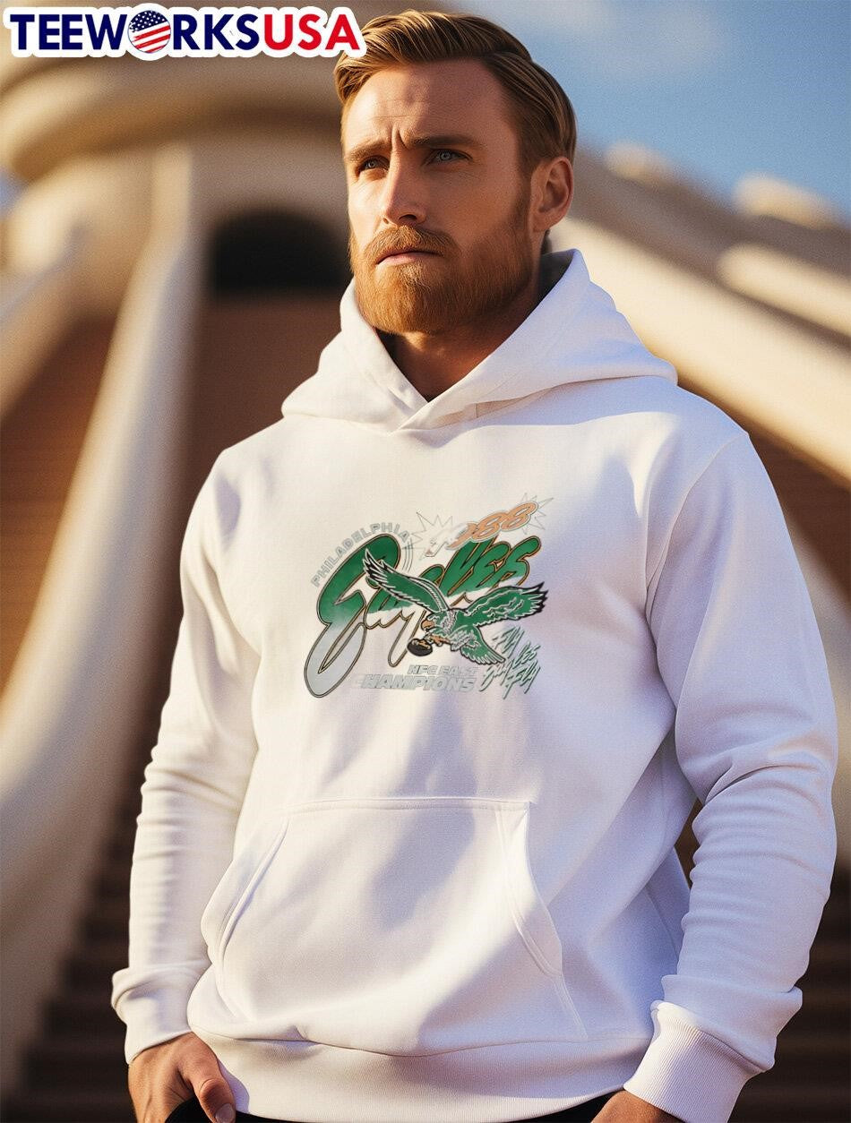 Philadelphia Eagles 1988 NFC East Champions - Adult & Kids T-Shirts, Sweatshirts & Hoodies apparel design preview 2