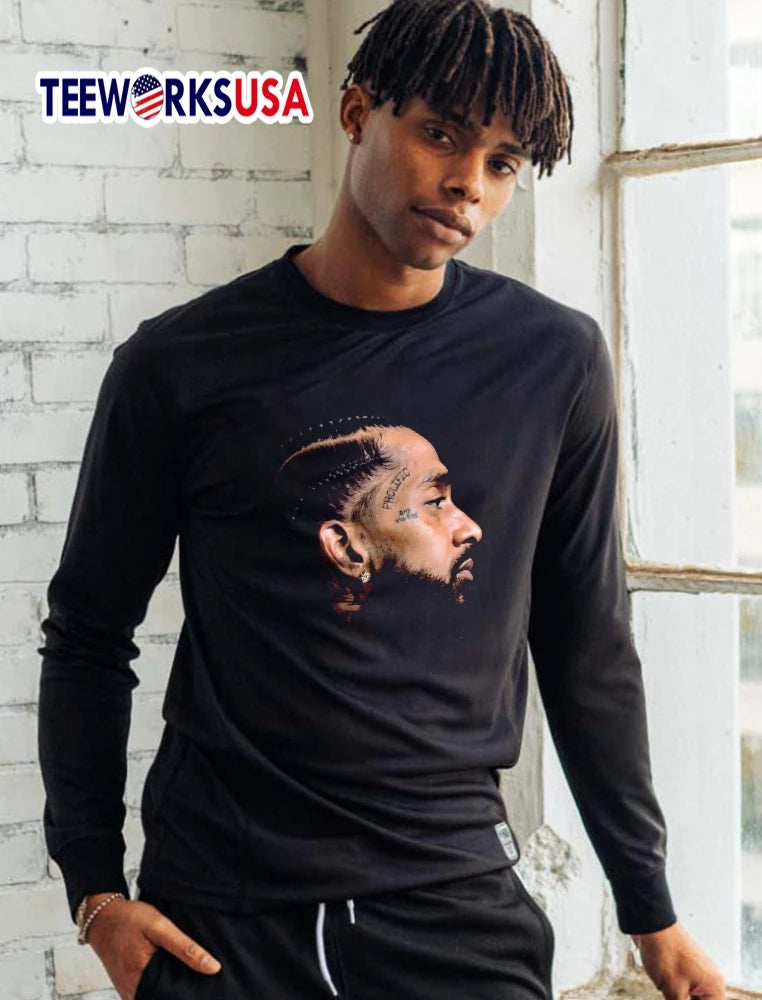 Prolific God Will Rise Side Profile Portrait Dark - Adult & Kids T-Shirts, Sweatshirts & Hoodies apparel design preview 5