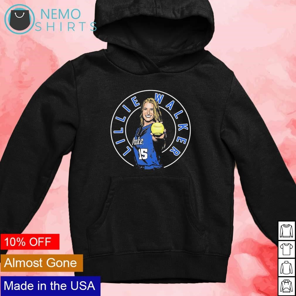 Lillie Walker Duke women's softball cartoon - Adult & Kids T-Shirts, Sweatshirts & Hoodies apparel design preview 4