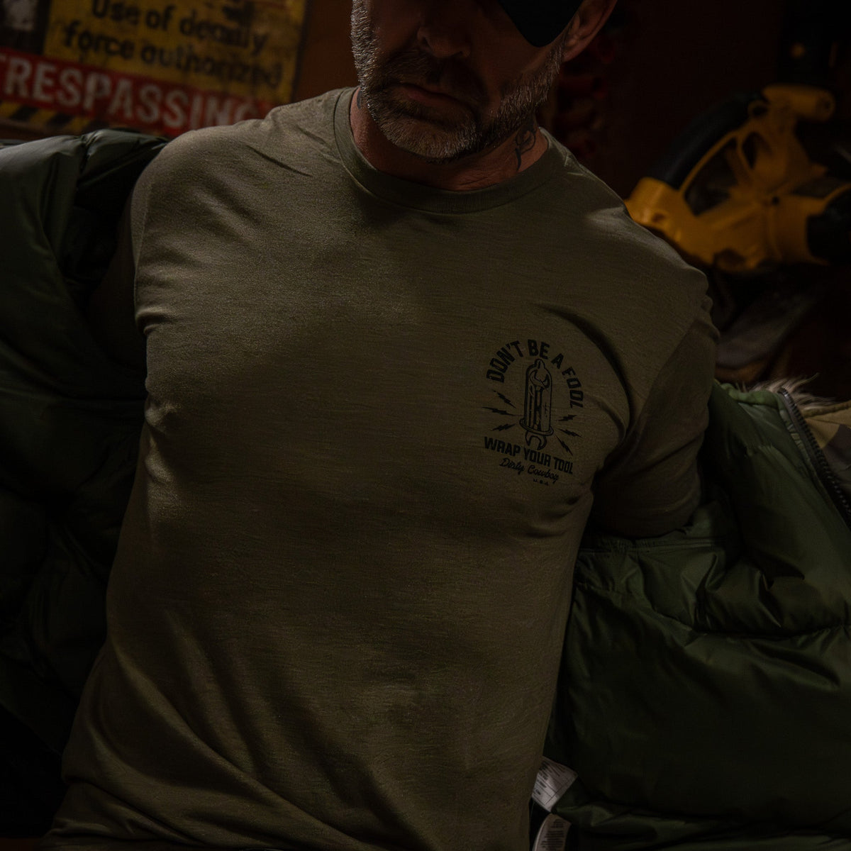 Don't Be a Fool. Wrap Your Tool Men's - Adult & Kids T-Shirts, Sweatshirts & Hoodies apparel design preview 14