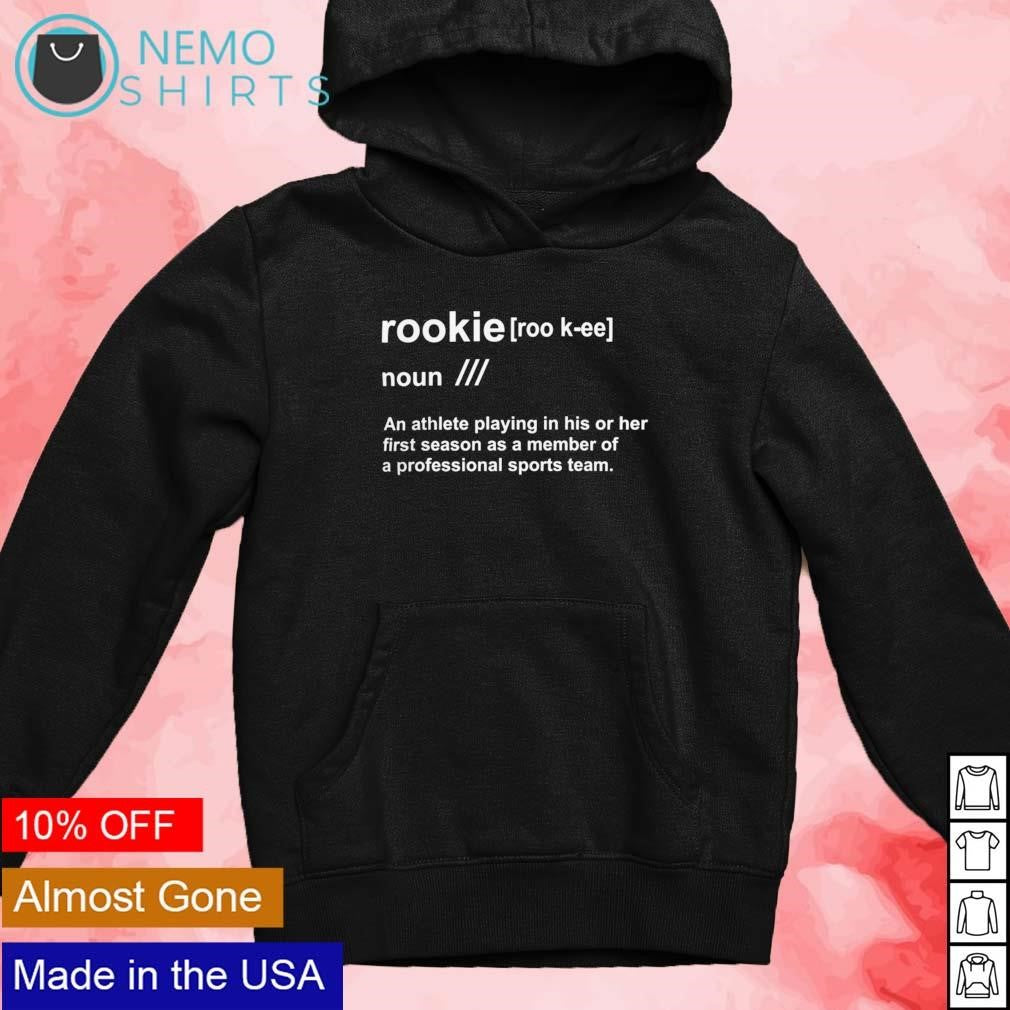 Donovan Mitchell wearing Rookie noun definition - Adult & Kids T-Shirts, Sweatshirts & Hoodies product image 4