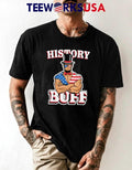 History Buff Abraham Lincoln Gym Bro Meme - Adult & Kids T-Shirts, Sweatshirts & Hoodies apparel design preview 1