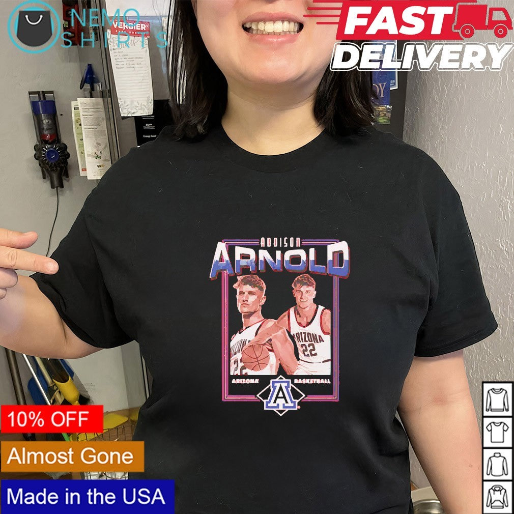 Unisex Addison Arnold Arizona Wildcats illustrated - Adult & Kids T-Shirts, Sweatshirts & Hoodies apparel design preview 2