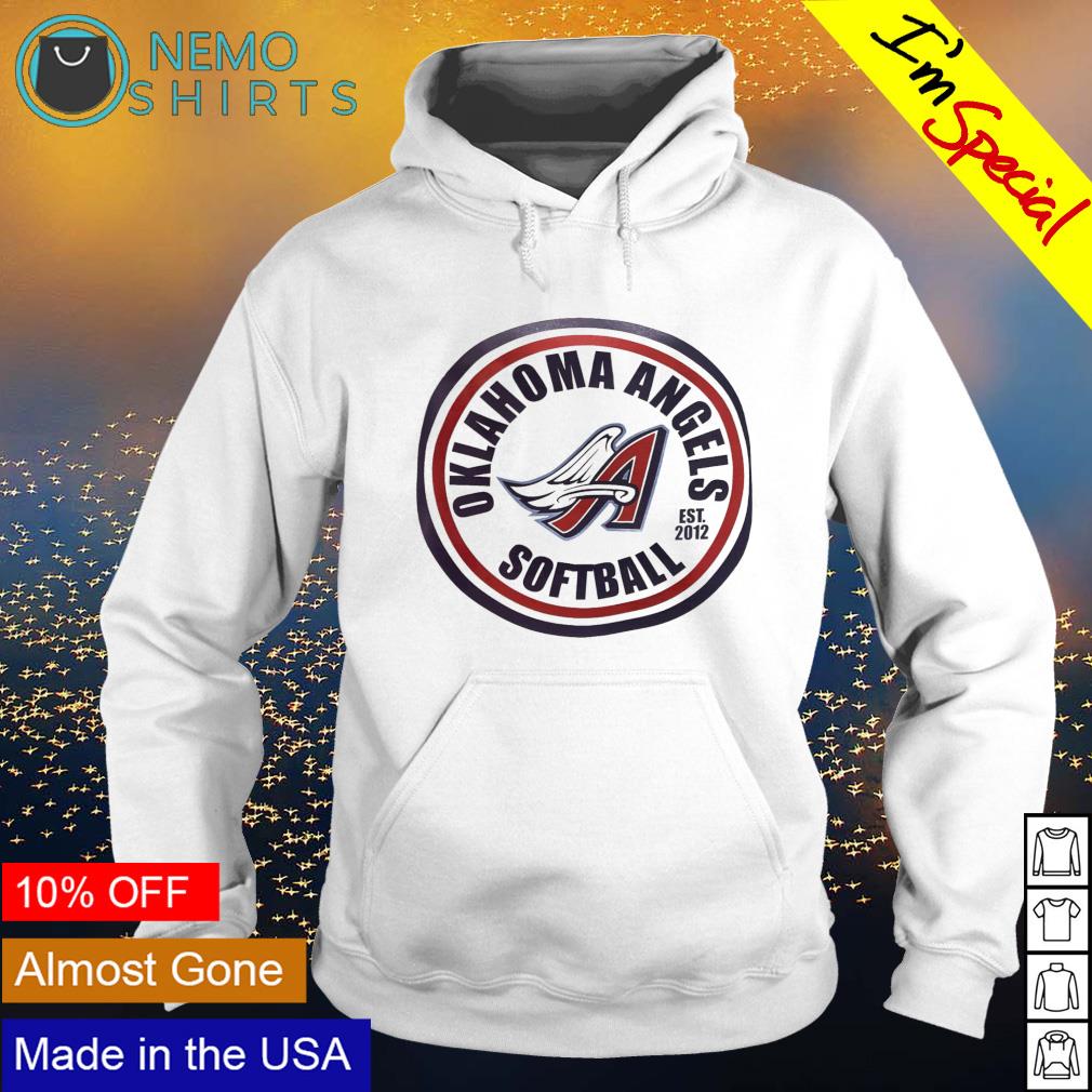 Oklahoma Angels softball est 2012 - Adult & Kids T-Shirts, Sweatshirts & Hoodies apparel design preview 2
