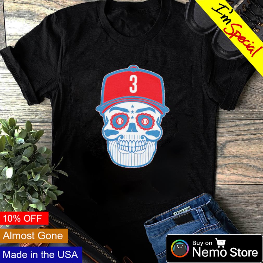 Bryce Harper sugar skull - Adult & Kids T-Shirts, Sweatshirts & Hoodies apparel design preview 1