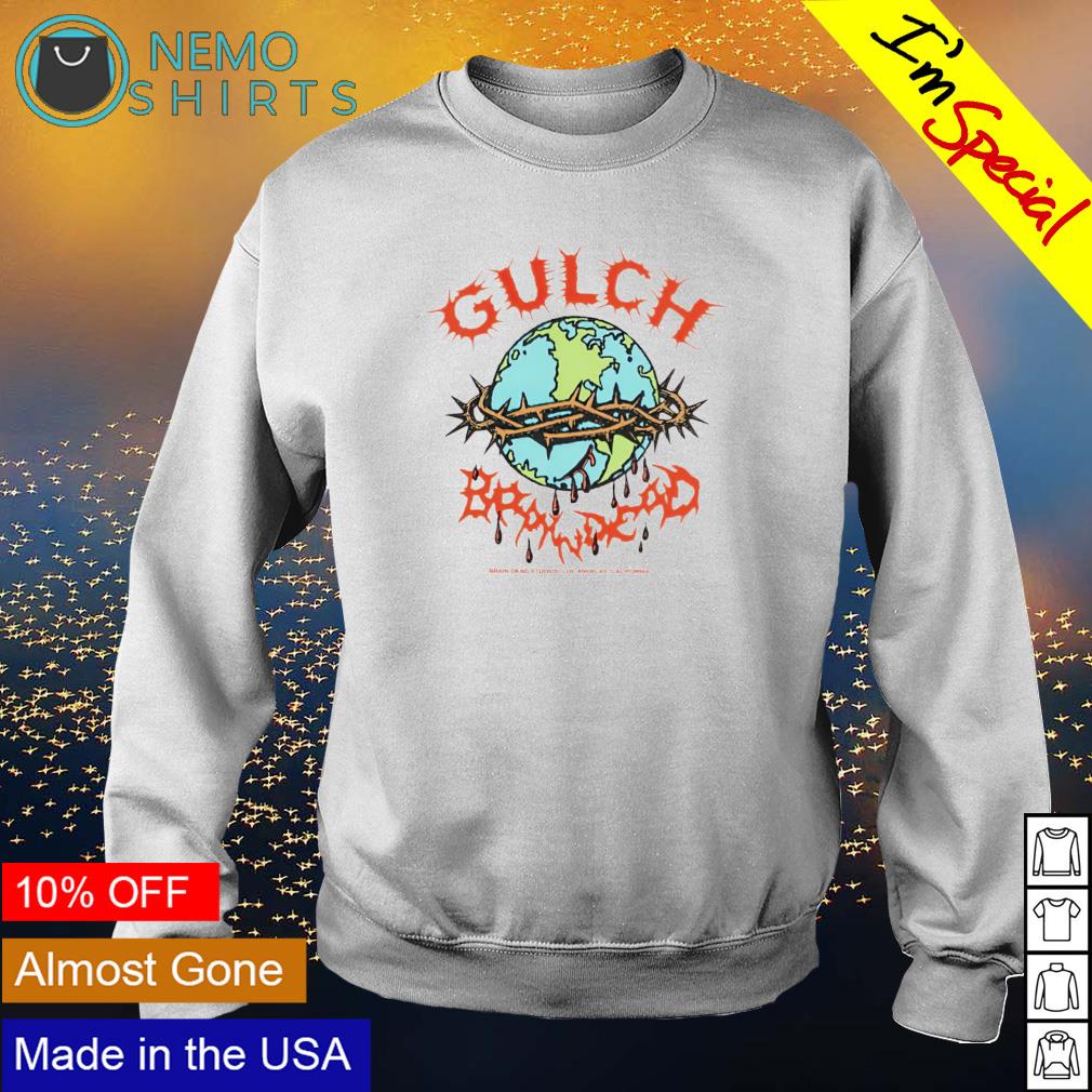 Gulch brain dead earth - Adult & Kids T-Shirts, Sweatshirts & Hoodies apparel design preview 4