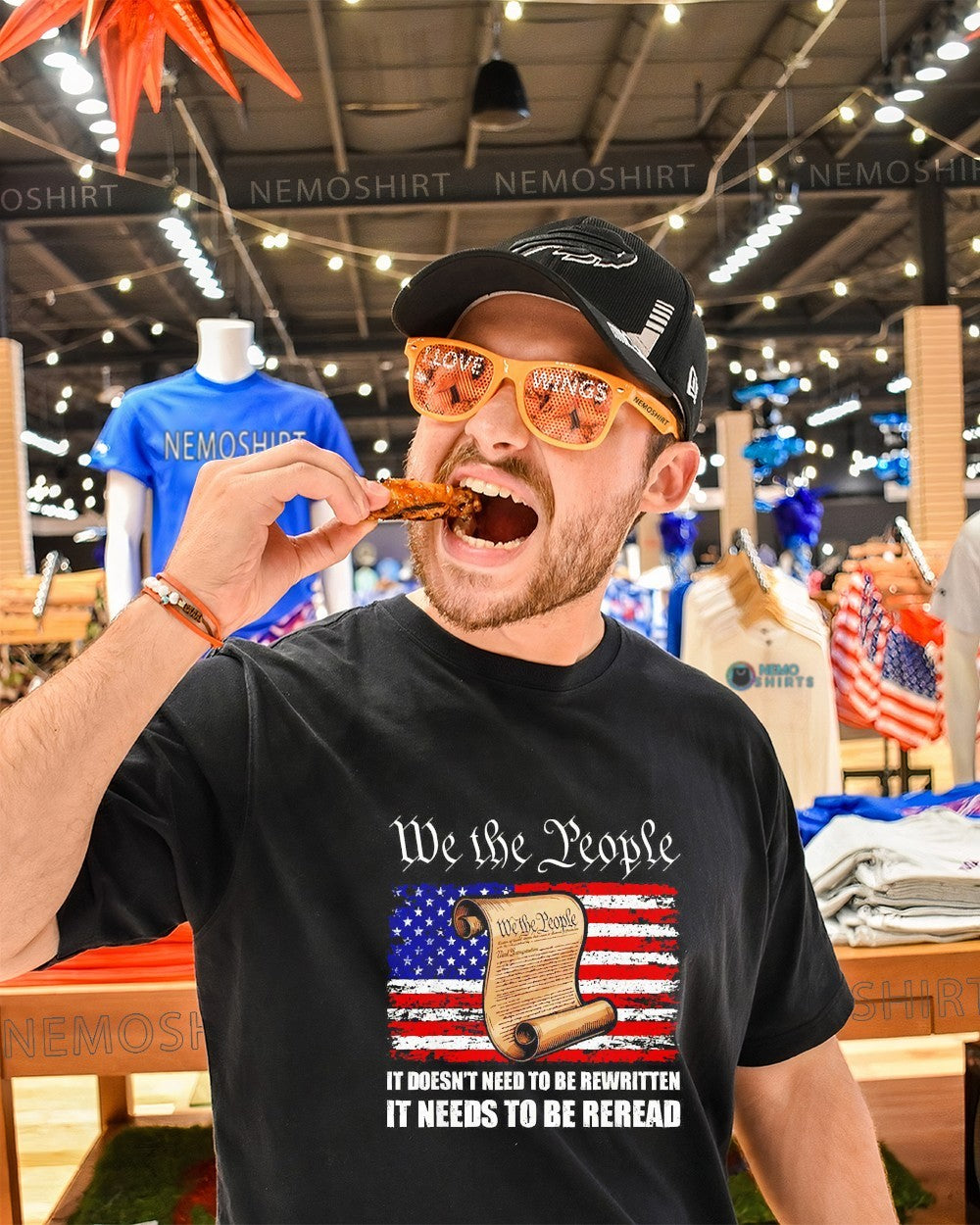 We the people it doesn't need to be rewritten needs - Adult & Kids T-Shirts, Sweatshirts & Hoodies apparel design preview 1