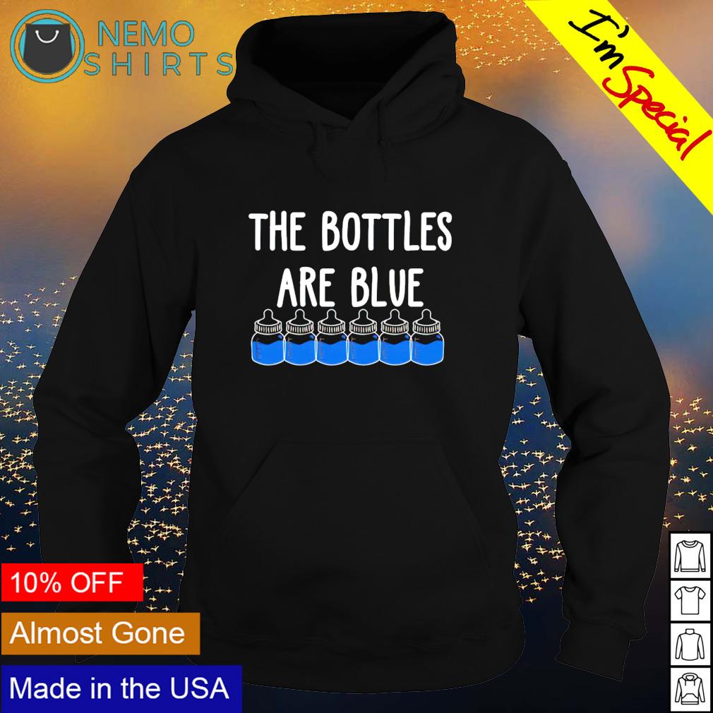 The bottle are blue - Adult & Kids T-Shirts, Sweatshirts & Hoodies apparel design preview 2