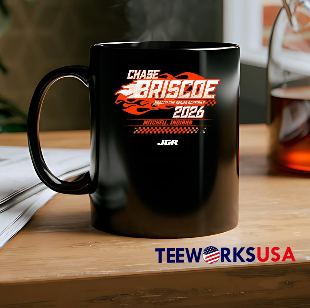Chase Briscoe Nascar Cup Series Schedule 2026 - Adult & Kids T-Shirts, Sweatshirts & Hoodies apparel design preview 2