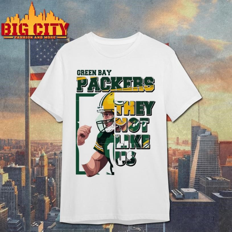 Green Bay Packers they not like us - Adult & Kids T-Shirts, Sweatshirts & Hoodies apparel design preview 1