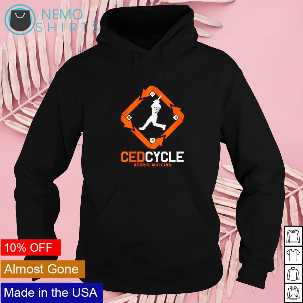 CedCycle Cedric Mullins Baltimore Orioles - Adult & Kids T-Shirts, Sweatshirts & Hoodies apparel design preview 2
