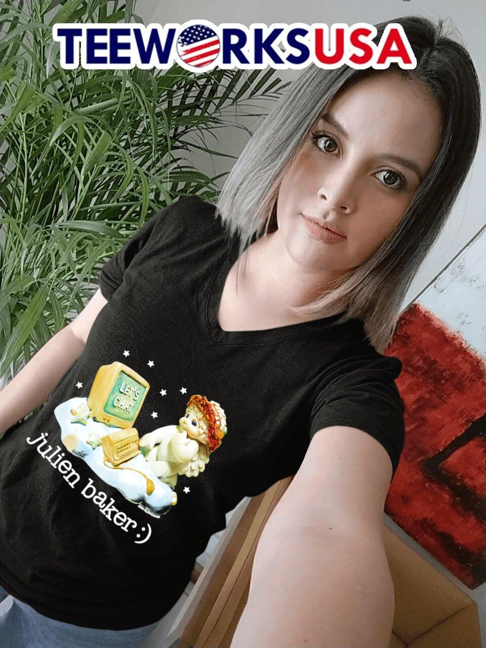 Julien Baker online angel - Adult & Kids T-Shirts, Sweatshirts & Hoodies apparel design preview 7